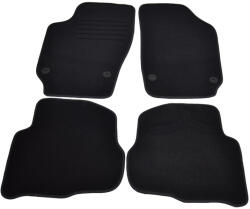  Covorase mocheta dedicate Skoda Fabia 1 2000-2007 negre, set 4 piese (840126BLACK)