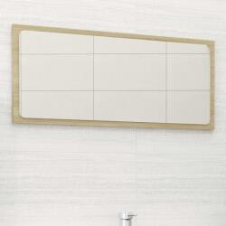 vidaXL Oglinda de baie, stejar Sonoma, 80x1, 5x37 cm, PAL GartenMobel Dekor (804617)