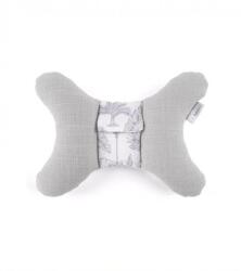 Klups Perna fluture anti-soc pentru bebelusi Klups Boho Grey 35x32 cm (00086202)