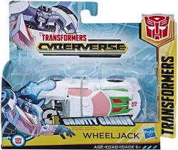 Hasbro Figurina Transformers Cyberverse Wheeljack 1 Step, robot si vehicul (E3522_E3646) Figurina