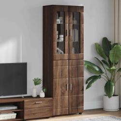 vidaXL Bufet FLORIN Stejar închis 60 x 35 x 182 cm Lemn compozit GartenMobel Dekor (3397921)