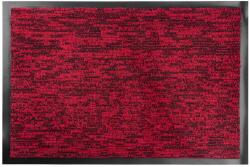 MagicHome Covoras de intrare MagicHome antiderapant 40x60 cm, negru-rosu (2211127) Pres