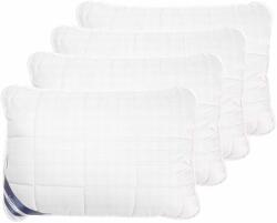 Somnart Set 4 perne Somnart 50x70 cm matlasate, microfibra cu carbon (3324)