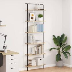 vidaXL Raft pentru carti Stejar Sonoma 60 x 24 x 203 cm Lemn compozit GartenMobel Dekor (879972) Biblioteca