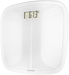 Sencor Cantar digital Sencor din sticla securizata, 150 kg, afisaj LCD mare (S-SBS2405WH) Cantar baie