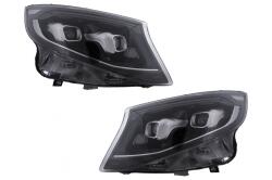 KITT Faruri Full LED negre pentru Mercedes V-Class W447 2014-2023 (HLMBW447NLD)