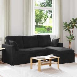 vidaXL Canapea Negru GartenMobel Dekor (42024464) Canapea