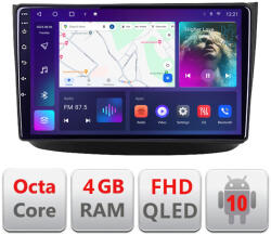 Edotec Navigatie Android Mercedes Vito Viano 2004-2006 QLED 4+64GB 4G DSP (Kit-viano-2+EDT-E310v3)