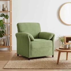 vidaXL Sofa cu un loc Verde deschis 88 x 83 x 95 cm Catifea GartenMobel Dekor (42033928) Canapea
