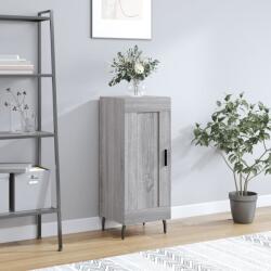 vidaXL Servanta, gri sonoma, 34, 5x34x90 cm, lemn compozit GartenMobel Dekor (830466) Comoda