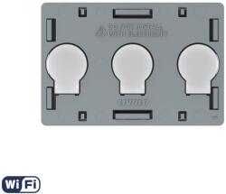 TEM Intrerupator Triplu Wi-Fi cu Touch LIVOLO - Serie Noua SmartElectro IntelligentHouse (C9-VL-FC3NY-3G)