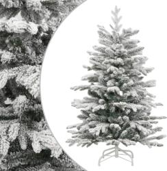 vidaXL Brad de Craciun artificial cu balamale si zapada pufoasa 240 cm GartenMobel Dekor (358388)