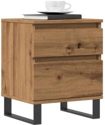 vidaXL Noptiera, stejar artizanal, 40x35x50 cm, lemn prelucrat GartenMobel Dekor (857438)