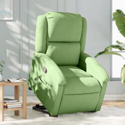 vidaXL Fotoliu rabatabil cu ridicare, verde deschis, catifea GartenMobel Dekor (3204303)