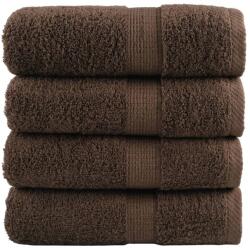 vidaXL Prosoape oaspeti premium SOLUND, 4 buc. maro 30x50cm 600gsm GartenMobel Dekor (137231) Prosop