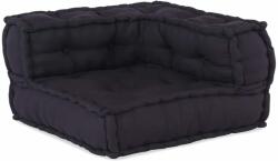 vidaXL Fotolii puf modulare, 3 buc. , antracit, textil GartenMobel Dekor (3315067)