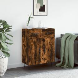 vidaXL Servanta, stejar fumuriu, 69, 5x34x90 cm, lemn compozit GartenMobel Dekor (827977) Comoda