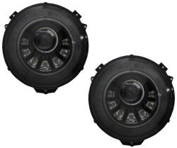 KITT Faruri Bi-Xenon LED negre pentru Mercedes G-Class W463 2005-2017 (HLMBW463SQB)