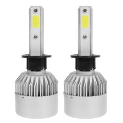 Techstar Set 2 LED-uri Auto Techstar® S2, H1, 36w, 4000 Lumeni, 6500K, AUTO, 12-24 Volti, COB, Canbus (SKU2507)