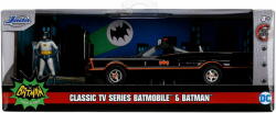Simba Toys Batmobil Batman 1966 cu figurina metalica, scara 1: 32 (253213002) Figurina