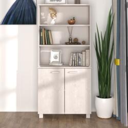 vidaXL Dulap înalt „HAMAR, alb, lemn masiv de pin GartenMobel Dekor (3100931) Comoda