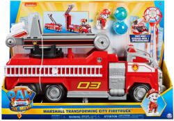Spin Master Masina de pompieri Marshall Paw Patrol cu lumini si sunete (6060444) Figurina