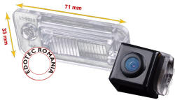 Edotec Camera marsarier auto dedicata Audi cu iesire RCA, montaj discret (EDT-CAM03)