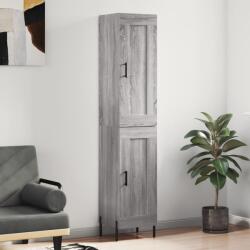 vidaXL Dulap înalt, gri sonoma, 34, 5x34x180 cm, lemn prelucrat GartenMobel Dekor (3200463) Comoda