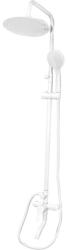 PLAMIX Coloana de dus PLAMIX RAIN-009-J, din plastic alb, 150 cm (14581)