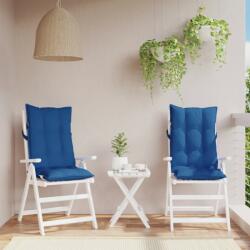 vidaXL Perne scaun spatar înalt 2 buc albastru regal, tesatura Oxford GartenMobel Dekor (377632)