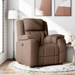 vidaXL Fotoliu rabatabil, maro, material textil GartenMobel Dekor (4015704)