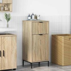 vidaXL Dulap de Baie Stejar sonoma 39.5 x 36 x 88 cm Lemn compozit GartenMobel Dekor (883396)