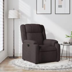 vidaXL Fotoliu rabatabil, maro închis, material textil GartenMobel Dekor (373541)
