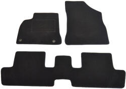 RapidAuto Covorase mocheta Peugeot 3008 2009- negre, 3 piese, RapidAuto (840049BLACK)
