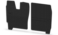 RapidAuto Set covorase auto din cauciuc pentru Iveco Eurocargo 160, negre, 2 piese (D00992B1-08)