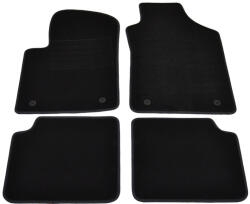  Covorase mocheta Fiat 500 si 500C negre, set 4 piese dedicate (840000BLACK500)