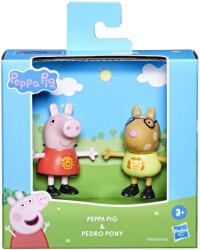 Hasbro Set 2 figurine Peppa Pig si Pedro Pony, Prieteni Buni Hasbro (F6413_F7652) Figurina