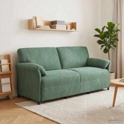 vidaXL Sofa cu 3 locuri Verde Marii 198 x 83 x 95 cm Catifea GartenMobel Dekor (42033978) Canapea