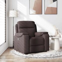 vidaXL Fotoliu rabatabil, maro închis, material textil GartenMobel Dekor (4015685)