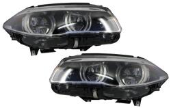 KITT Specials Faruri Full LED BMW Seria 5 F10 F11 (2011-2013) cu Angel Eyes (HLBMF10LED)