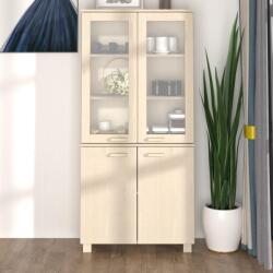 vidaXL Dulap înalt „HAMAR, maro miere, lemn masiv de pin GartenMobel Dekor (3100926) Comoda