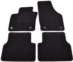  Covorase auto din mocheta pentru Audi Q3 2011-, negre, set 4 piese (840012BLACK)