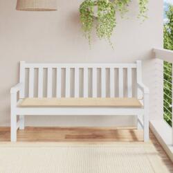 vidaXL Perna de banca de gradina, bej, 150x50x3 cm, textil oxford GartenMobel Dekor (47627)