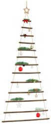 vidaXL Brad de Craciun suspendat cu stea în varf, 86x180 cm, ramura naturala GartenMobel Dekor (4101012)