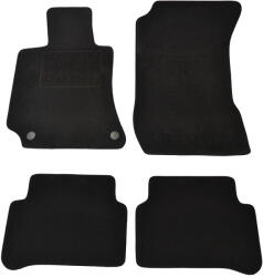  Covorase mocheta dedicate Mercedes Clasa E W212 4 usi/SW negre, set 4 (840218BLACK)