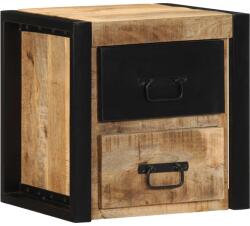 vidaXL Noptiera 40x35x40 cm lemn masiv de mango GartenMobel Dekor (4015953)