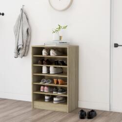 vidaXL Pantofar, stejar sonoma, 60x35x92 cm, PAL GartenMobel Dekor (808948) Pantofar