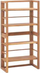 vidaXL Unitate de rafturi, 60x30x120 cm, lemn masiv de tec GartenMobel Dekor (326124) Biblioteca