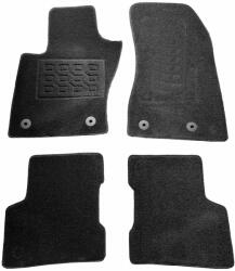  Covorase mocheta Jeep Renegade 2014-2018 negre, set 4 piese cu fixare (840332)