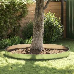 vidaXL Gard de gazon, 15 buc. , 100 x 20 cm, otel galvanizat GartenMobel Dekor (274903)